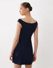 Miss Selfridge off shoulder mini dress with keyhole detail