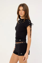 Neovision Coil Eyelet Mini Short Black