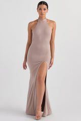 mushroom halter gown