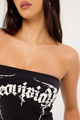Neovision Sanctum Strapless Top Black