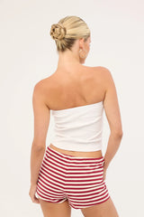 Worship Horns Tube Top White