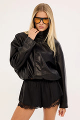 Perfect Stranger Aino Lace Shorts Black