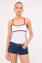 Rusty Lemmy Low Rise Micro Mini Short Deep See Blue