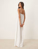 JDY cheesecloth sleeveless maxi dress in white
