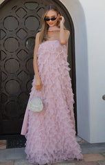 Enchanted Dress ~ Ballet Slipper Ruffle Tulle