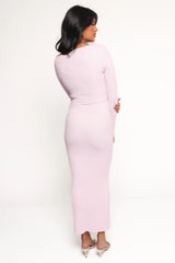 Teodora Midi Dress - Pink