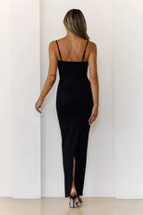 BASE Supersoft Sculpt Cami Maxi Dress Black
