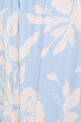 Margherita Maxi Dress - Blue Hibiscus