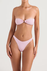 blossom bandeau bikini top