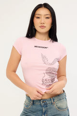 Neovision Ryuko Baby Tee Pink