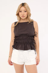 Luck & Trouble Yuri Lace Short White