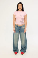 Neovision Ryuko Baby Tee Pink