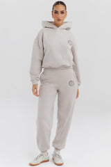 cloud fleece back jogging trousers