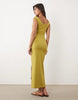 boat neck midi placement print dress