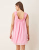 Kiss The Sky Dolly off the shoulder frill baby doll mini dress in hot pink