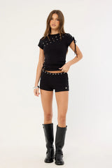 Neovision Coil Eyelet Mini Short Black