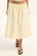 Perfect Stranger Penelope Midi Skirt Butter