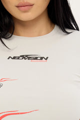 Neovision Hunt Baby Tee Grey