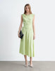 & Other Stories gingham sundress in light green