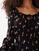 Miss Selfridge scoop neck mini day dress in floral