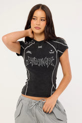 Front Runner Steelheart Nano Tee Washed Black