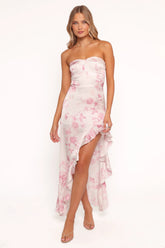 Hamilton Midi Dress - Morning Rose