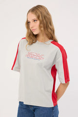 Thrills Rewind Square Tee Glacier Grey
