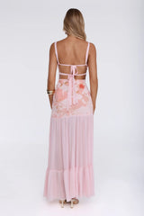 Sunlit Sonata Maxi Dress Pink