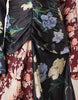 maxi dress with ruched body in mixed floral