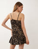 Esmée mini beach dress in leopard