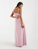 Vero Moda Petite eyelet cami maxi dress in light pink