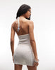 I.AM.GIA Kaci halterneck crochet keyhole cutout detail mini dress in white