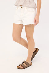 Thrills Lola Low Rise Baggy Short Vintage White