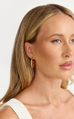 Vera Earrings - Hoop Earrings in Gold