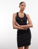 Jordan Essential sleeveless tank dress in black
