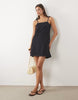 a-line mini dress