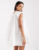 Free People sundazed smock mini dress in sugar swizzle