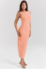 sorbet knit maxi dress