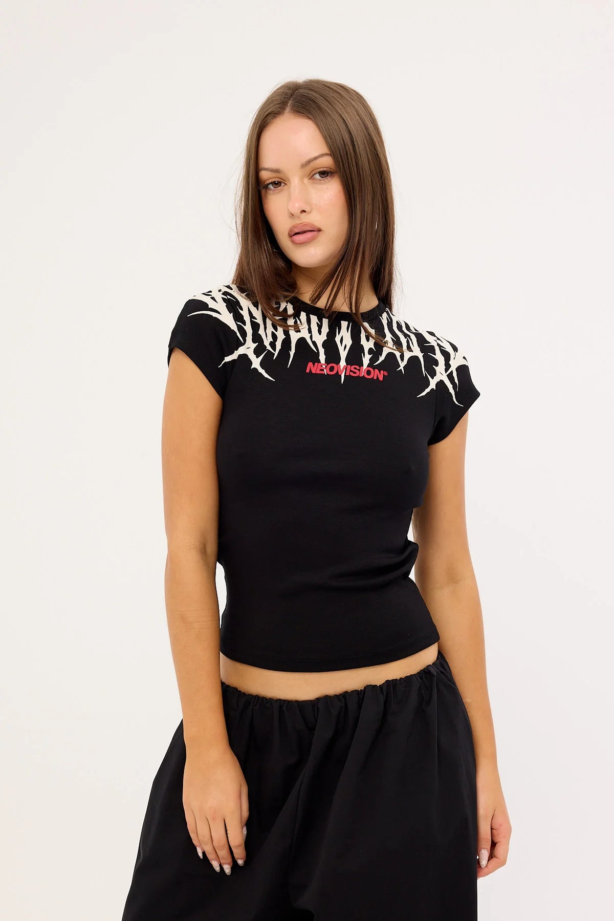 Neovision Virus Baby Tee Black