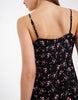 ONLY cami mini dress in black floral