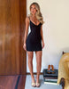 Tiger Mist x Em Venz Wen sculpting cami bandage mini dress in black