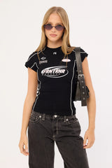 Front Runner Impact Grid Nano Tee Black Pink