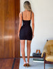 Tiger Mist x Em Venz Wen sculpting cami bandage mini dress in black