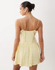 broderie cami mini dress in buttermilk