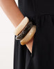 midi smock dress in black