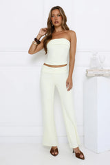 Chic City Girl Pants Yellow