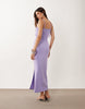 Ellen lace trim cami slip dress in lilac