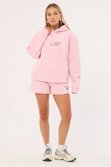 Luck & Trouble Los Angeles 95 Track Short Pink