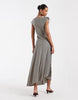 & Other Stories gingham sundress in dark blue