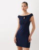 Miss Selfridge off shoulder mini dress with keyhole detail